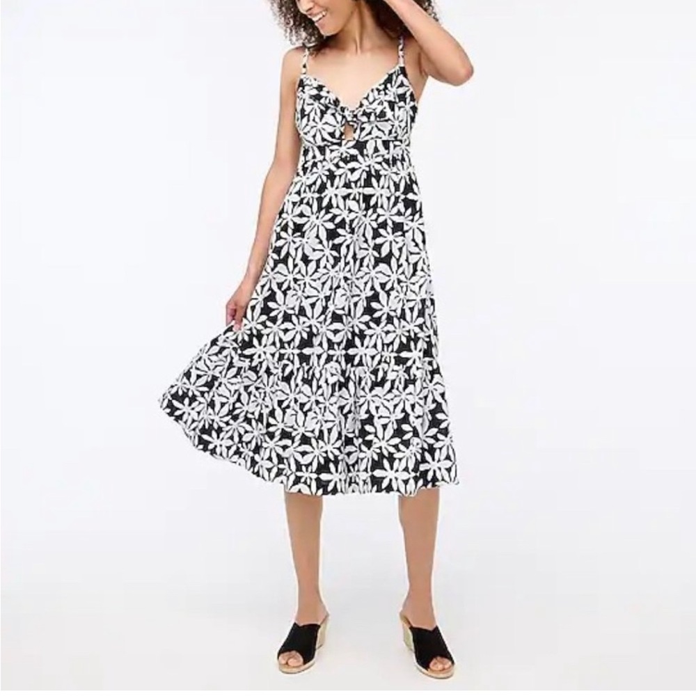 J Crew Size 6 floral sun dress